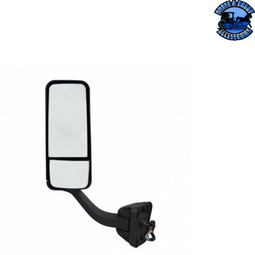 Dark Slate Gray MIRROR ASSEMBLY WITH HEATED MIRROR FOR 2008-2017 FREIGHTLINER CASCADIA (Choose Color) (Choose side) Heated Mirror Black / Driver's Side,Black / Passenger's Side,Chrome / Driver's Side,Chrome / Passenger's Side
