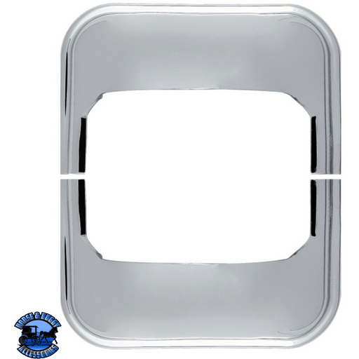 Gray CHROME MIRROR POST COVER FOR 2008-2017 FREIGHTLINER CASCADIA #42373 Mirror Post Cover