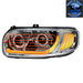 Peterbilt 389 headlights blackout dot approved led drivers n passenger side trux
