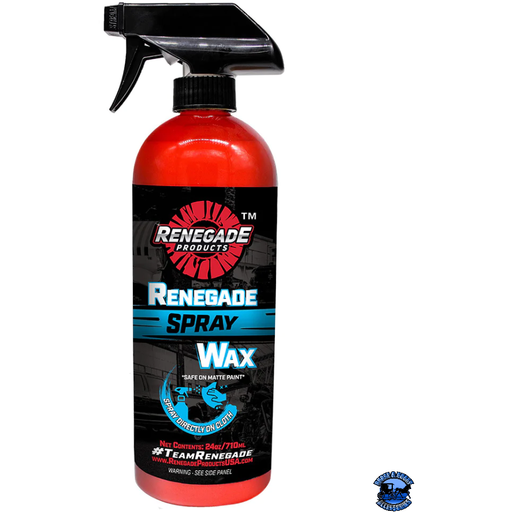 Black Renegade Spray Wax Renegade Red Line 24 ounce