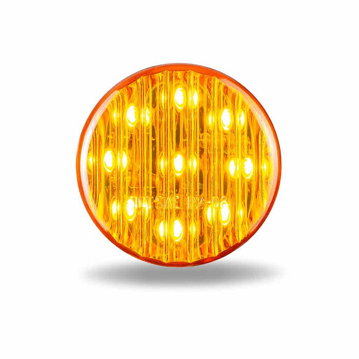 Orange TLED-2A 2" Round Amber LED (9 Diodes) MARKER