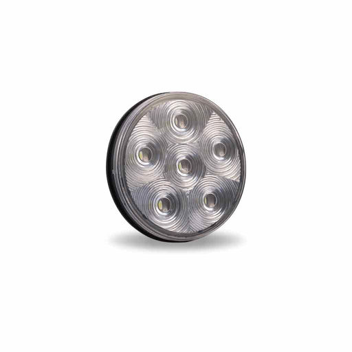Light Slate Gray 4" Round High Power LED Worklamp with Bubble Lens & Reflector Cup (6 Diodes) 4" ROUND