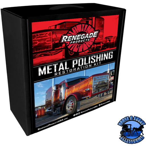 Maroon Renegade Metal Polishing & Big Rig Restoration Kit RP-LFGRPKR-MP-KIT Renegade Red Line
