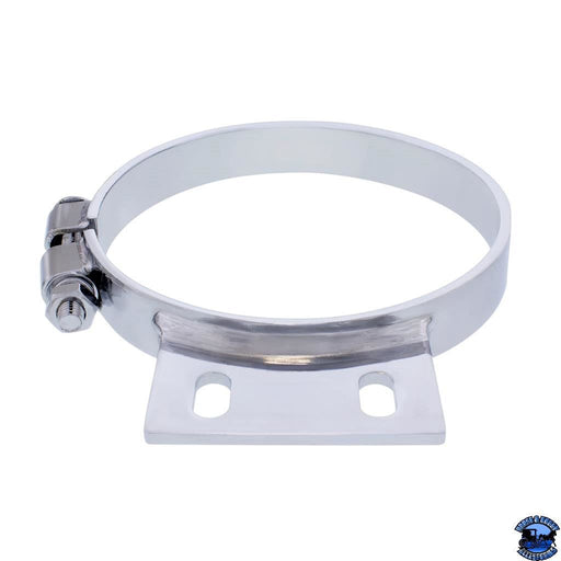 UNITED PACIFIC CHROME CAB EXHAUST CLAMP FOR PETERBILT