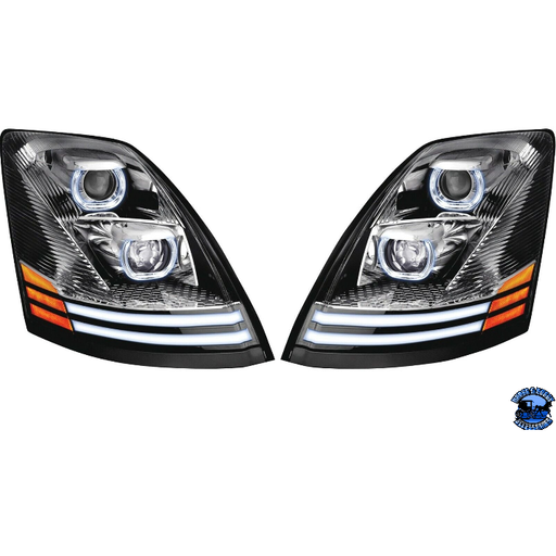 Light Gray volvo driver and passenger side headlights all led dot approved plug n play HEADLIGHT Driver's Side,Passenger's Side