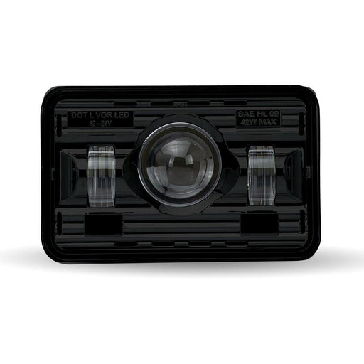 Black TLED-H73 4″ x 6″ LED Projector Headlight – Low Beam | 1300 Lumens 4"X6" HEADLIGHT