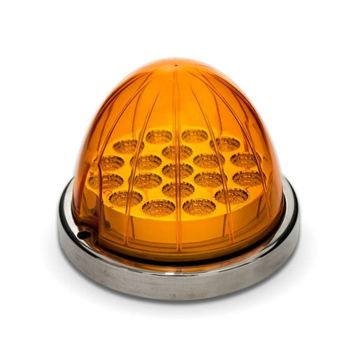 Chocolate trux Amber lens Watermelon (19 LED) Marker Turn Signal Light universal tled-wa watermelon sealed led