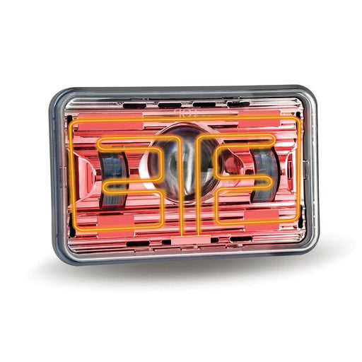 Rosy Brown TLED-H11 4″ x 6″ Heated LED Projector Headlight – High Beam | 2400 Lumens 4"X6" HEADLIGHT