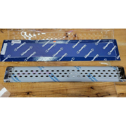 Dim Gray stainless steel roadworks step plate tread 30" x 4" universal no slip #12502 step box