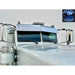 Gray ROLLIN LOW PETERBILT 11'' X 7.5'' FLAT BOTTOM VISOR V. TOP #1034 visor