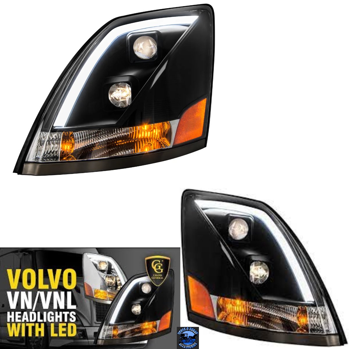 Volvo Headlights — Horse & Buggy Accessories