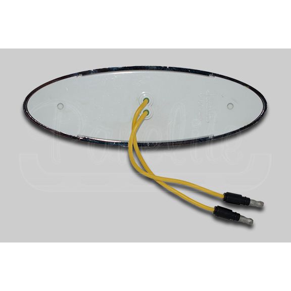 #10009241 Panelite  M1 STYLE AMBER LED LIGHT, AMBER LENS .180 BULLETS W/BEZEL (09-160101095)