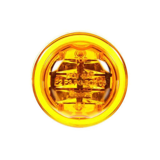 Truck-Lite 10375Y Yellow LED Round Marker/Clearance Light 2.5" 2.5" ROUND Gold