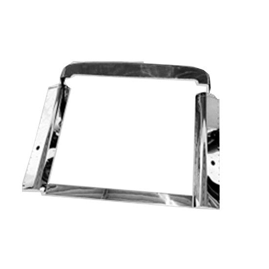 #PT0124 Stainless Steel Grille Surround Fits Peterbilt 379 378 (short hood 119 BBC models only)