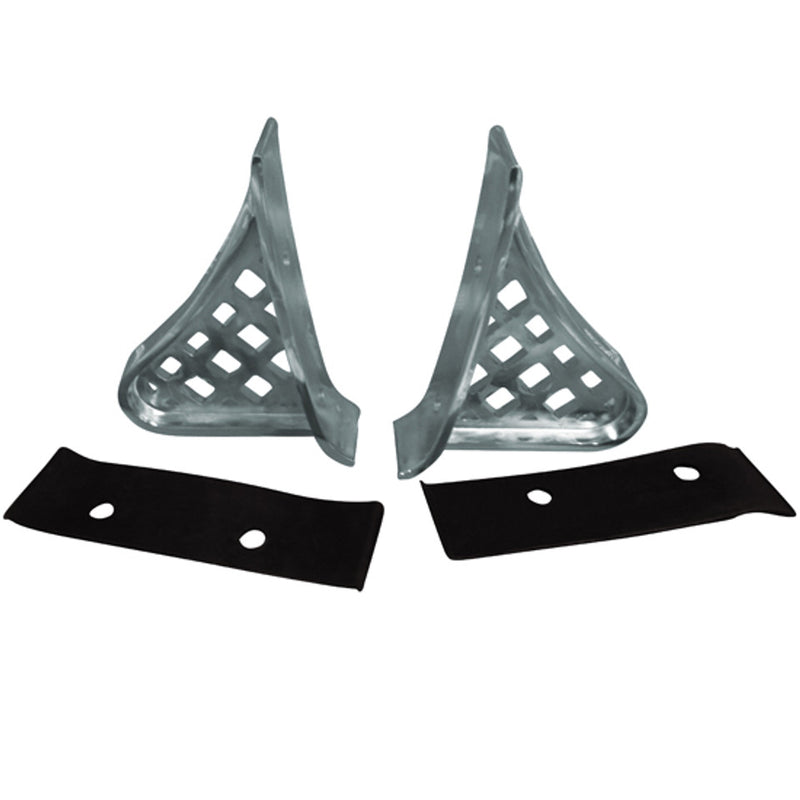 Chrome Aluminum FENDER STEP FOR FOR PETERBILT 379, NO HARDWARE #99950 STEP PLATE Dark Slate Gray