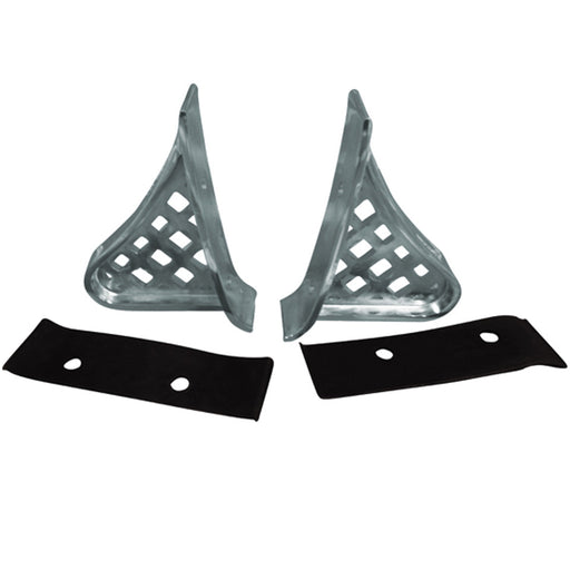 Chrome Aluminum FENDER STEP FOR FOR PETERBILT 379, NO HARDWARE #99950 STEP PLATE Dark Slate Gray