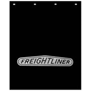 3/8'' FREIGHTLINER  BLACK RUBBER MUDFLAP  (24'' X 30'') CHOOSE COLOR Mud Flap SILVER LOGO (24'' X 30'') Black