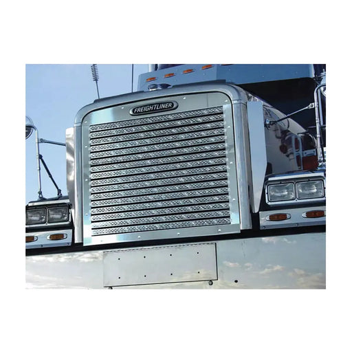 RW-25899 Horizontal Python Grille Kit W/ 16 Bars and Oval Punched Holes Freightliner Dark Gray