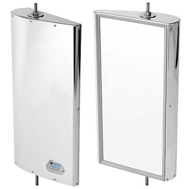 Aero Style Moto Mirror Kit W/ Drivers Side Heat Only & Passengers Side W/ Heat And Motorized - Includes Harness And Switches mirror Lavender