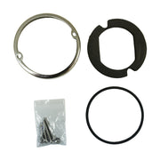 100061CW Legendary Extreme Large Glass Watermelon Cool White-Clear 3 Wire Dual Function W/ Aluminum Bezel LED Light - Each Watermelon Light Dark Slate Gray