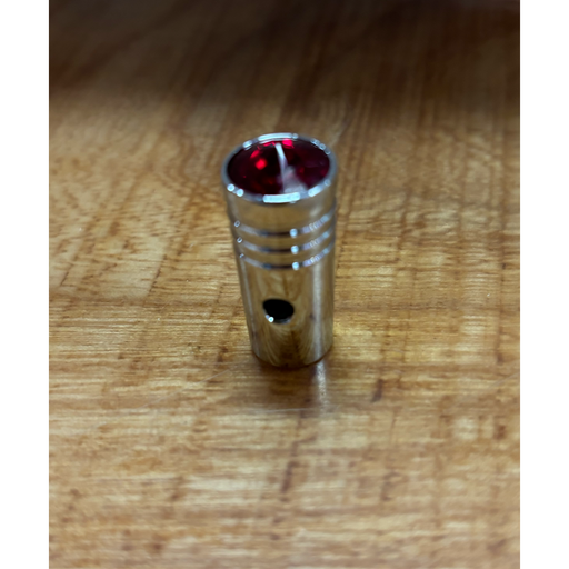 95072 1" CR. ALUM. SWITCH EXTENSION W/CLEAR CRYSTAL FOR PETERBILT TOGGLE SWITCH Rosy Brown
