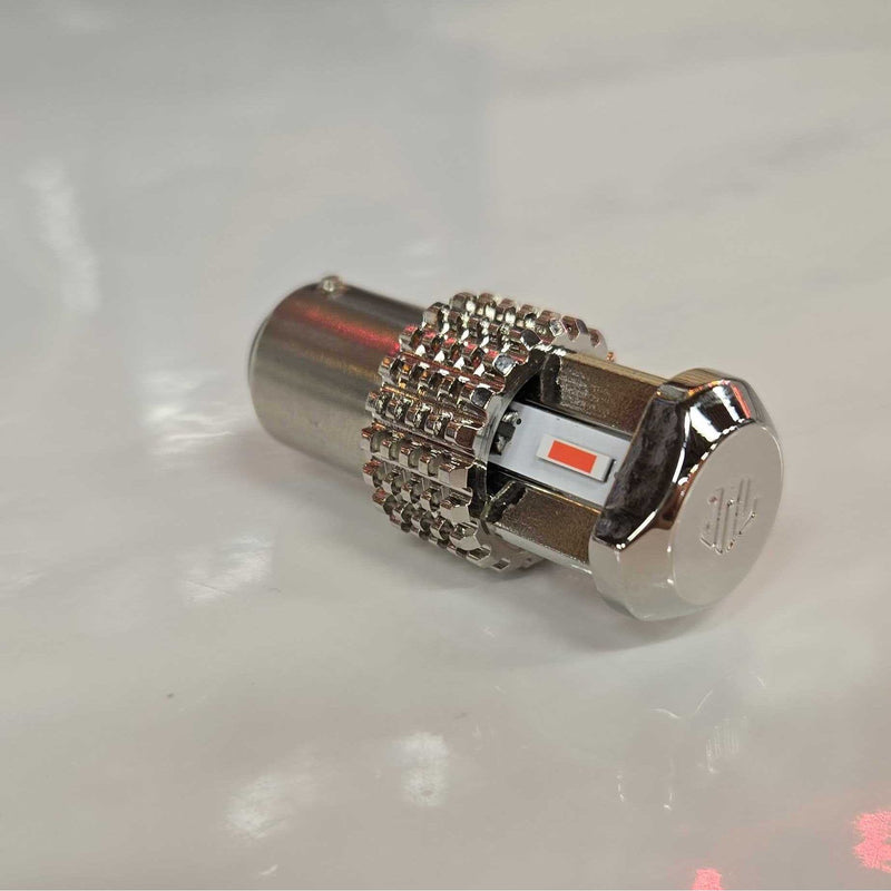 JML Trilluminate LED Bulb (Choose Color) (1156 or 1157) 1156 Amber LD-1070,1156 White LD-1071,1156 Red LD-1072,1157 Amber LD-1080,1157 White LD-1081,1157 Red LD-1082 Dark Gray