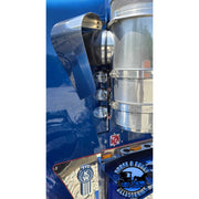 JML Kustoms 15" FRONT KENWORTH AIR CLEANER BRACKET, RADUIS STYLE (SOLD IN PAIRS) #1720 (does not include lights) watermelon Dark Slate Blue