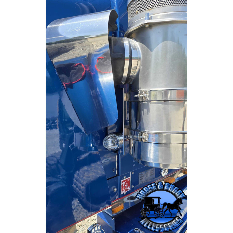 Kenworth front air cleaner brackets (1 Watermelon at bottom) (Sold in pairs) #ss-1727 Dark Slate Blue