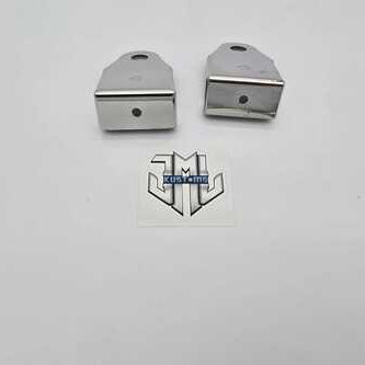 #ss-1063 Universal Straight-Down Watermelon Light Bracket for Aero-Style Mirrors (T680, T680 Next Gen, T880, T660, , 579, 567, 587) (SOLD IN PAIRS)