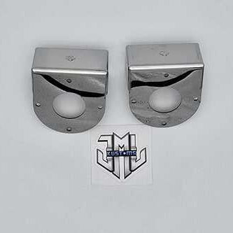 SS-1066 Universal Face-Down Mirror Light Bracket for Stud-mount Light - Fits Pete, KW, Freightliner