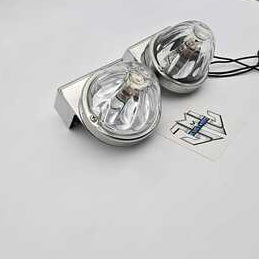 SS-1066 Universal Face-Down Mirror Light Bracket for Stud-mount Light - Fits Pete, KW, Freightliner