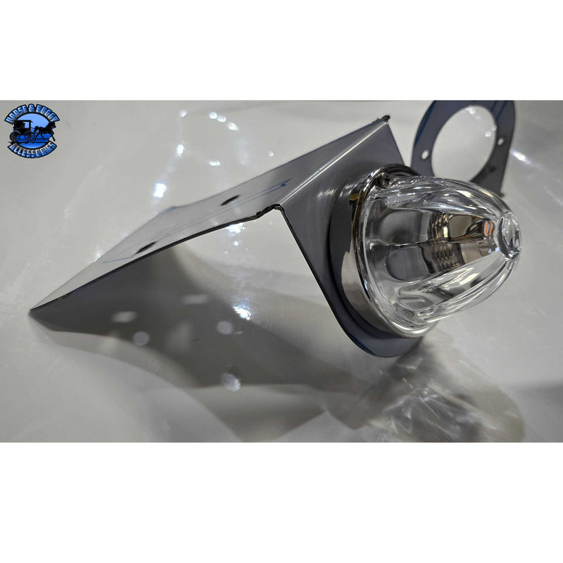 SS-1056 IFTA Exhaust Bracket w/ 1 Watermelon Light Cutout