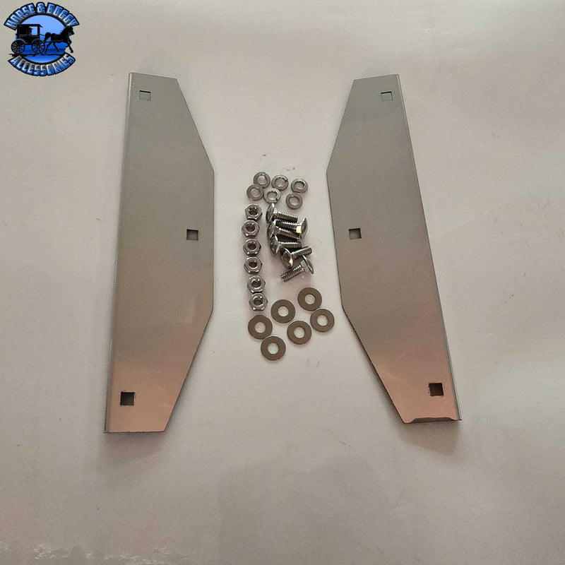 10" stainless steel mud flap weights front rear universal (SOLD IN PAIRS) #SS-1410