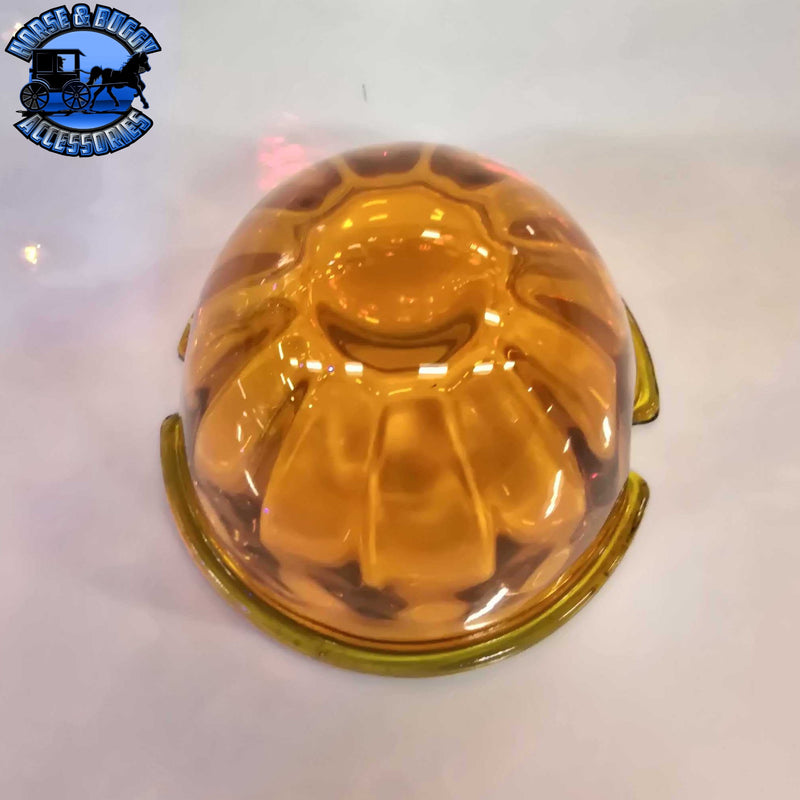JML-WA Light Amber Watermelon Glass Lens Only