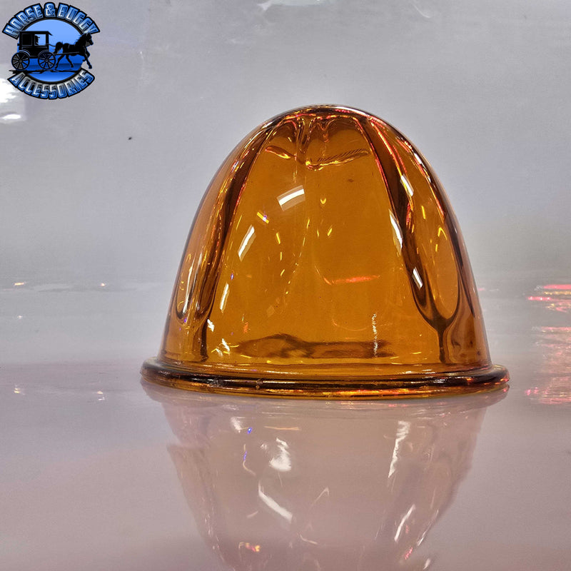 JML-WA Light Amber Watermelon Glass Lens Only