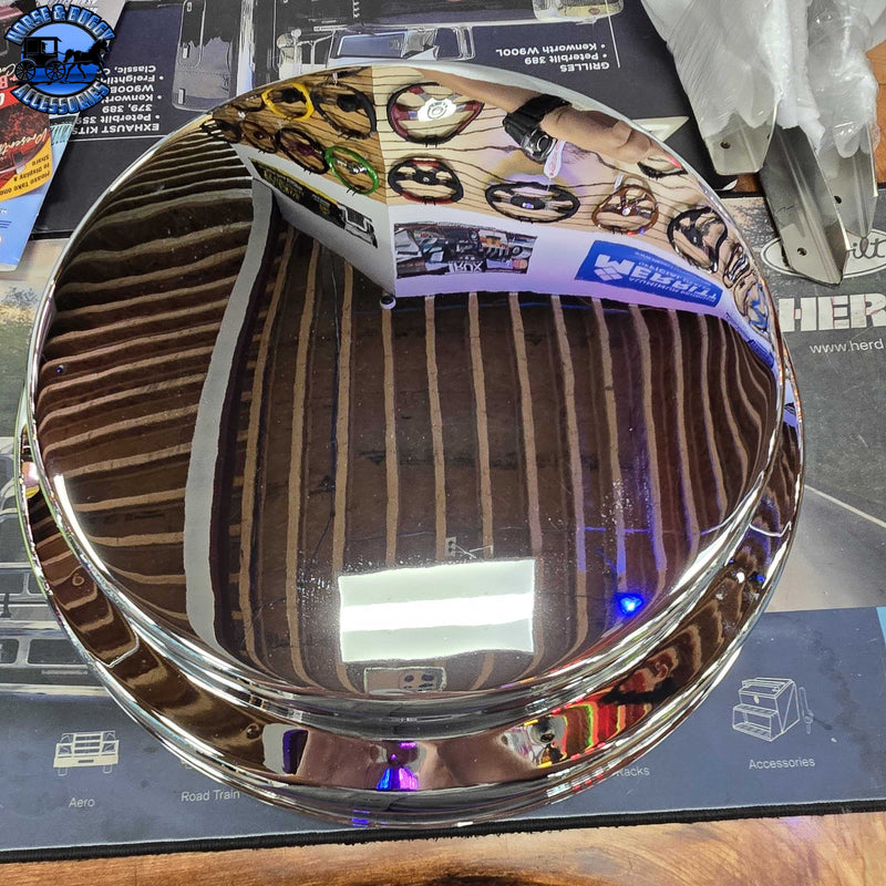 #90CR-700CP LOW VELOCITY CAP-CR WITH 180deg RAIN SHIELD AIR CLEANER INLET 7''
