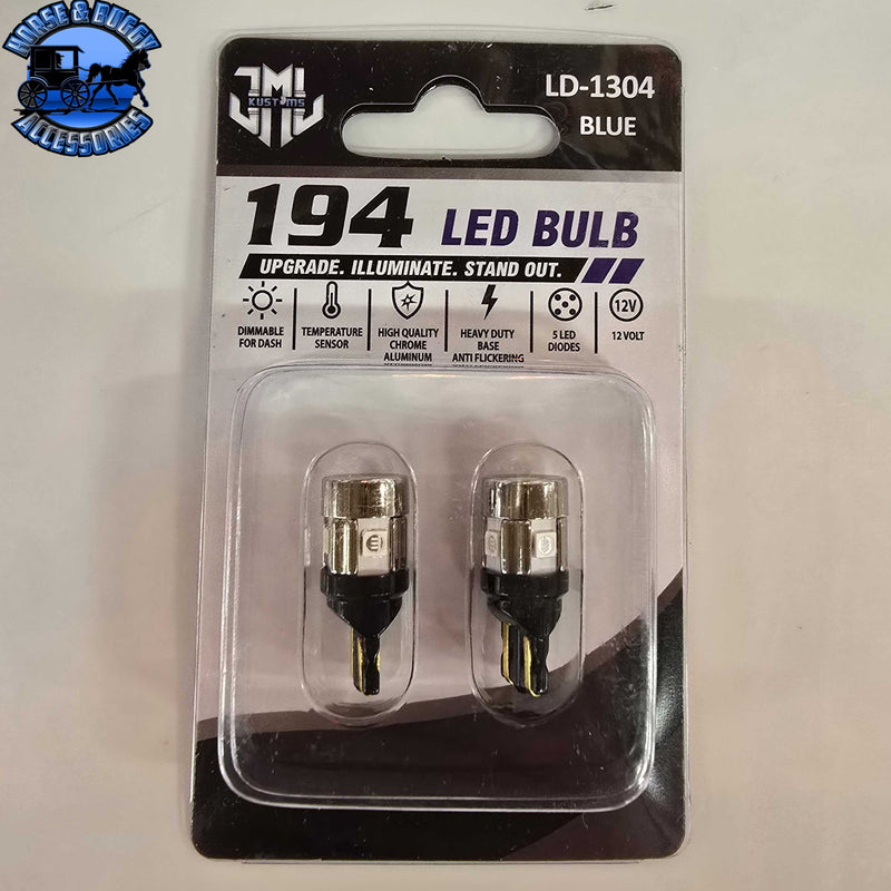 194 LED BULB PAIR (CHOOSE COLOR)