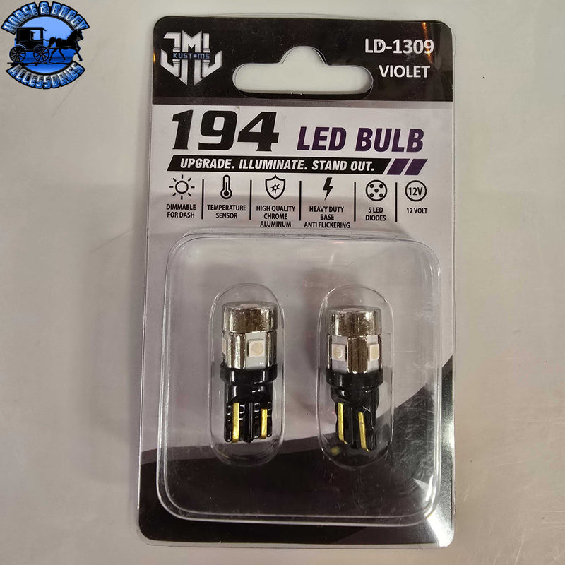 194 LED BULB PAIR (CHOOSE COLOR)