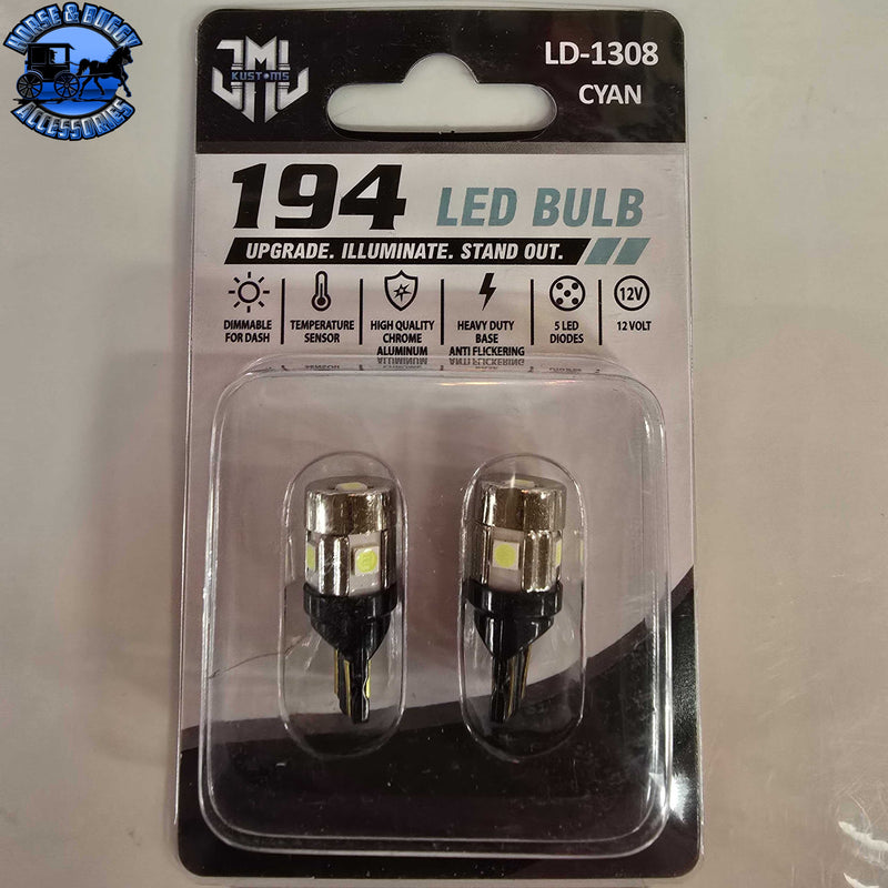 194 LED BULB PAIR (CHOOSE COLOR)