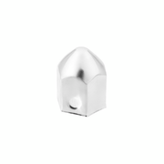 UP-10003P 1-1/2" x 2-1/4" Chrome Steel Pointed Nut Covers (10-Pack)