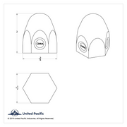 UP-10004P spec drawing