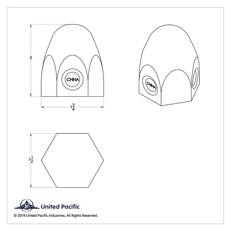UP-10004 spec drawing