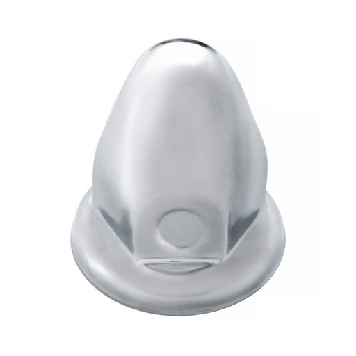 UP-10005 33mm X 2-1/8" Chrome Steel Bullet Nut Cover With Flange