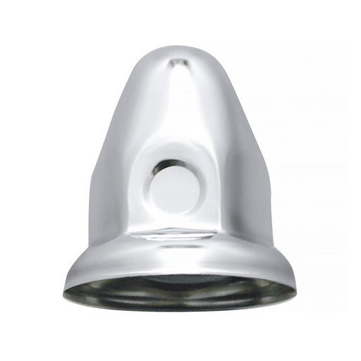UP-10005 33mm X 2-1/8" Chrome Steel Bullet Nut Cover With Flange