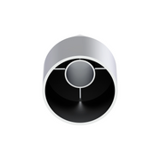 UP-10007 33mm X 4-1/8" Chrome Plastic Spike Nut Covers - Thread-On (Box of 10)
