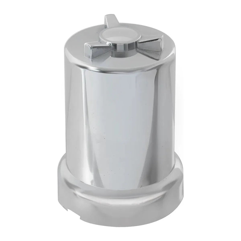 CR. PLASTIC NUT COVER W/ SPINNER ON TOP, 1.5"X3" Gray
