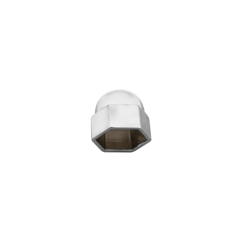 UP-10023 9/16" X 11/16" Chrome Die-Cast Acorn Nut Cover