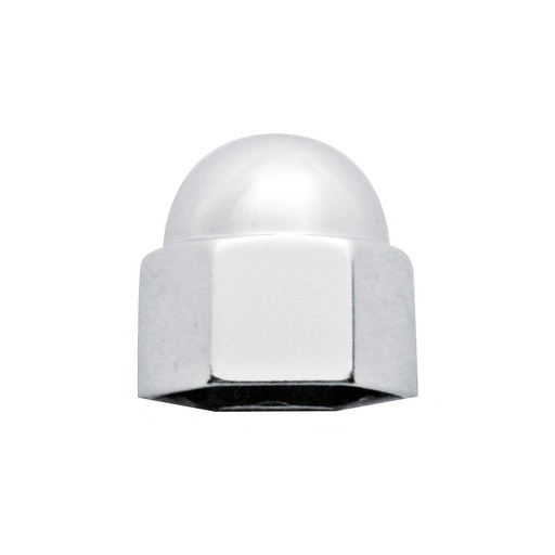 UP-10025 7/16" X 5/8" Chrome Die-Cast Acorn Nut Cover
