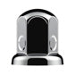 33mm X 2" Chrome Steel Standard Nut Cover With Flange NUT COVER Dark Gray