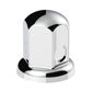 33mm X 2" Chrome Steel Standard Nut Cover With Flange NUT COVER Light Gray